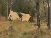 Tom roberts The Artists  Camp Spain oil painting artist
